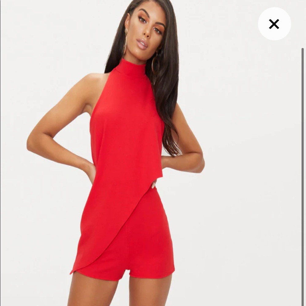 Ruffle romper